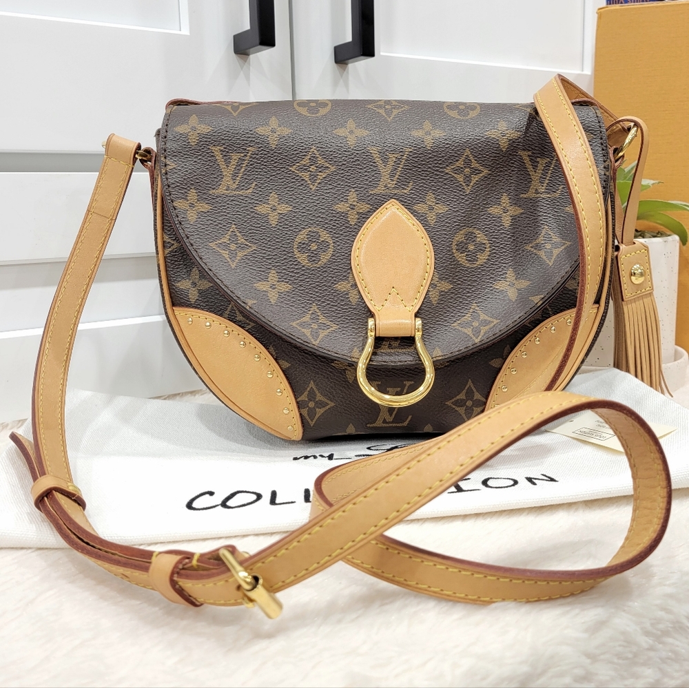 💕DISCONTINUED Very Rare Crossbody LOUIS VUITTON Saint Cloud New Model Monogram